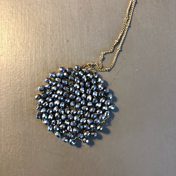 Francesca’s Beaded Pendant Necklace - Picture 2 of 3